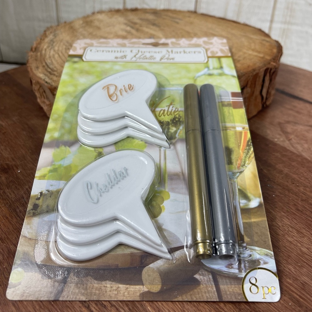 Cheese Marker Set with Pens